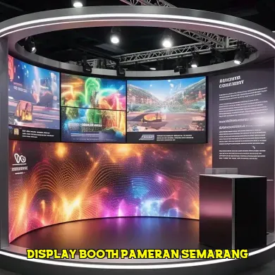 display booth pameran semarang